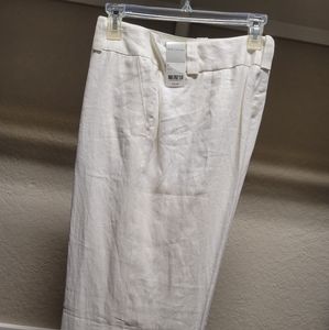 Worthington wide leg. Cool white,  women's pants,  size 14.